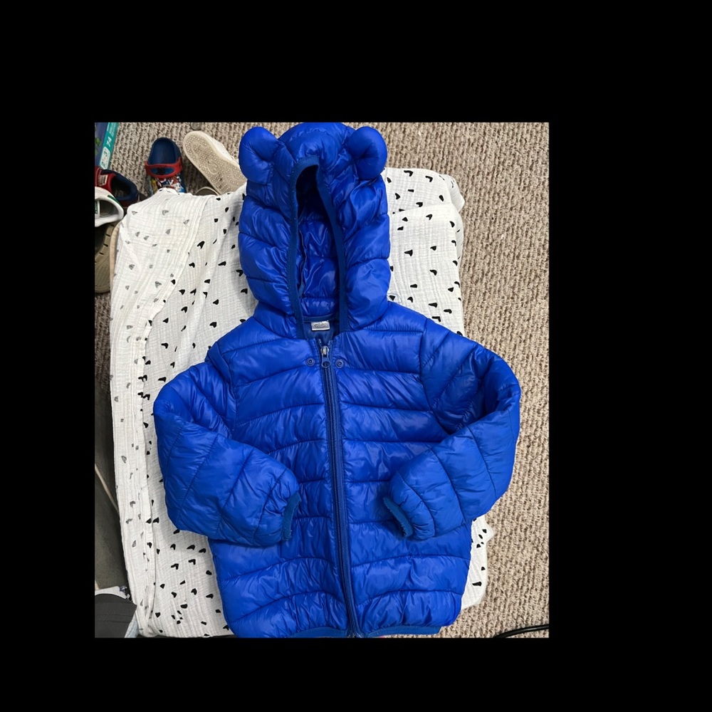 Toddler boy puffer jacket size 2T